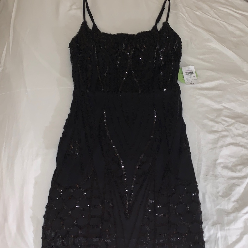 Windsor Black Sequin Dress